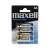 Maxell Alkaline AA Batterien, 4er Pack