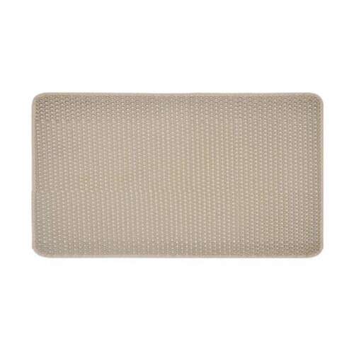 PetWant Cat Litter Mat, Sand Color, 58 x 37 cm