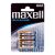 Maxell Alkaline AAA elem 4db 84676271