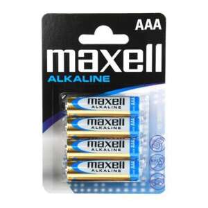 Maxell Alkaline AAA elem 4db 84314070 