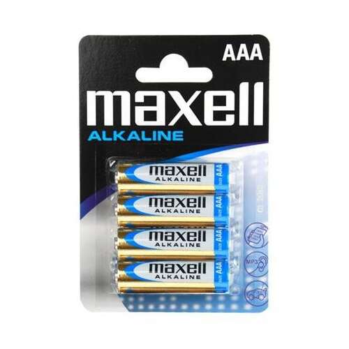 Maxell Alkaline AAA elem 4db 84314070