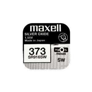 Maxell 373 (SR916SW) ezüst-oxid gombelem 1db 33357515 Elemek - Gombelem