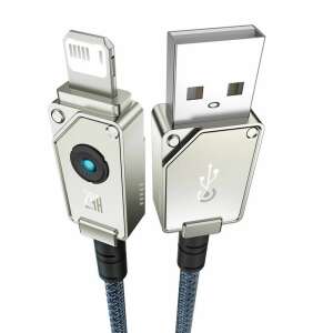 Baseus neprobojni USB A na iP kabel 2 m 5V-2.4A bijeli 86010334 - Lightning kabel