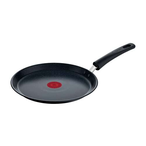 Tefal Black Stone crepe pan, 25 cm, non-stick, black