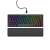 URAGE by Hama 217828 EXODUS 760TKL RGB mechanical keyboard with red switches, black, top view
