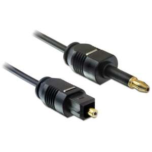 DELOCK 82875 Toslink to Toslink mini 3.5mm audio cable, 1 meter - Optical Cable