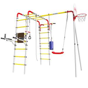 Kometa Fitness Outdoor Playground with Basketball - Various