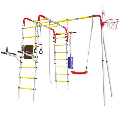 Kometa Fitness Outdoor Playground with Basketball - Various 96940364