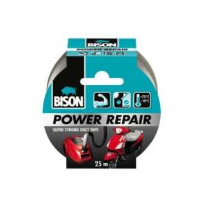 Textúrovaná lepiaca páska Bison Power Repair, 50mm x 25m, sivá - Bison