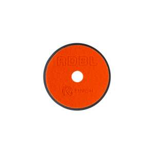 ADBL Roller Finish DA polishing pad, orange, 125mm - Polishing disc