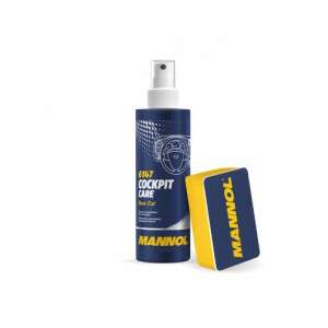 Mannol Cockpit Care New Car műszerfalvédő és karbantartó spray, 250ml, szivaccsal - Mannol