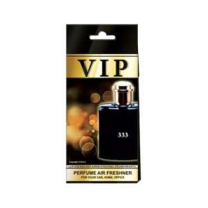 Caribi VIP 333 car air freshener, black bottle with gold cap, perfume air freshener for car, home, office - Caribi Car Air Freshener