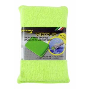 Bottari Virtue Mikrofaser Schwamm zur Autoreinigung und Trocknung, 20x12x3 cm - Bottari