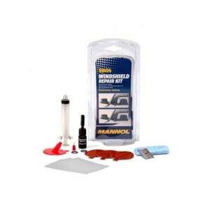 Mannol szélvédőjavító készlet, professzionális készlet a szélvédő repedések és forgácsok javításához - Mannol
