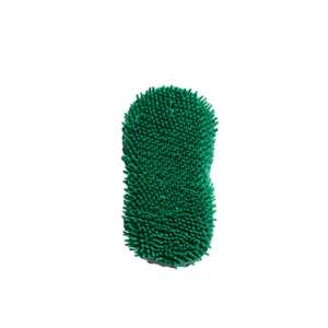 Turtle Wax Miracle Wash 3-in-1 car wash sponge, green, angled view - Turtle Wax
