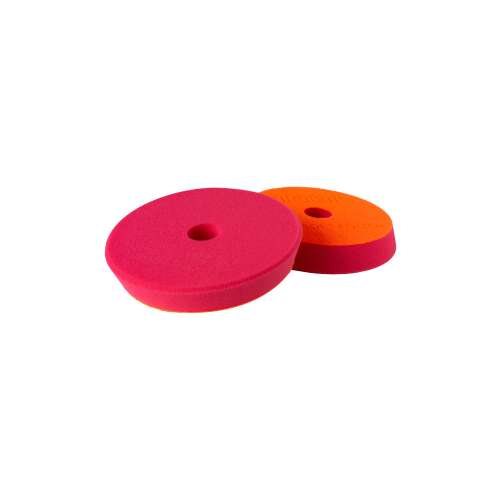 ADBL Roller Soft Polish DA polishing pad, 125mm, red and orange, for orbital polishers