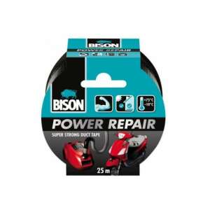 Bison Power Repair Super Silná Lepiaca Páska, Čierna, 50mm x 25m - Bison