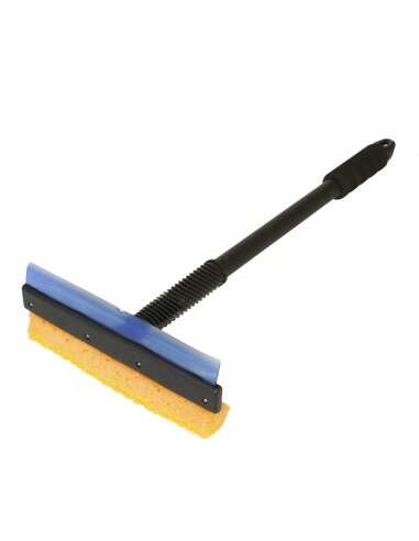 Rubber Blade and Sponge Cleaner with Long Handle 50 CM Mega Drive