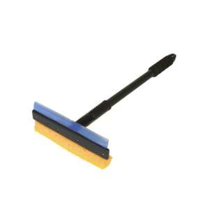Window cleaning squeegee with sponge and long handle, 50 cm - Wiper cleaning tool