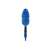 Car wash brush with adjustable water flow, blue, black, plastic, for 13mm and 19mm hoses