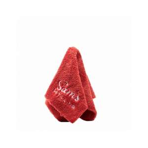 Prosop de finisare din microfibra Sam's Detailing, roșu, 16x16 inci - Lavete din microfibre