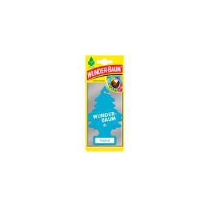 Wunder-Baum Tropical car air freshener, blue pine tree shape - Wunderbaum