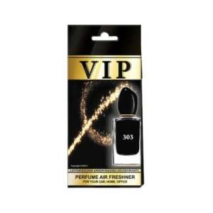 Giorgio Armani Si inspired car air freshener, VIP 303 - Caribi Car Air Freshener
