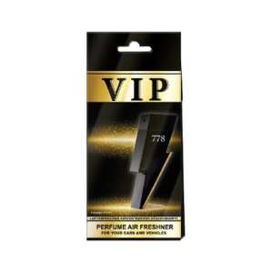 Caribi VIP 778 Auto-Lufterfrischer, Parfüm inspiriert von Carolina Herrera Bad Boy (Männer) - Lufterfrischer für Autos