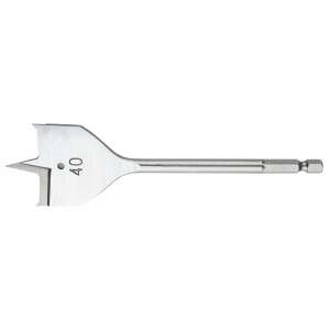 Graphite 40mm spade drill bit for wood - Drill bit