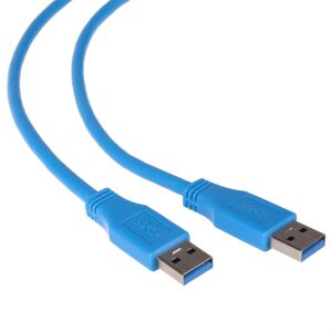 Kabel Maclean USB 3.0 A do A, 1.8m, Niebieski - Kabel