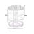VG-24094 - 360° Rotating Cosmetic Organizer, 28cm x 21.5cm, Transparent 85148629