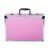 VG-18229_R Rózsaszín művészkészlet bőrönd, zárt