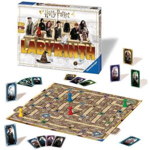 Ravensburger Harry Potter Labirintus Társasjáték: Játéktábla, kártyák és játékfigurák - Ravensburger