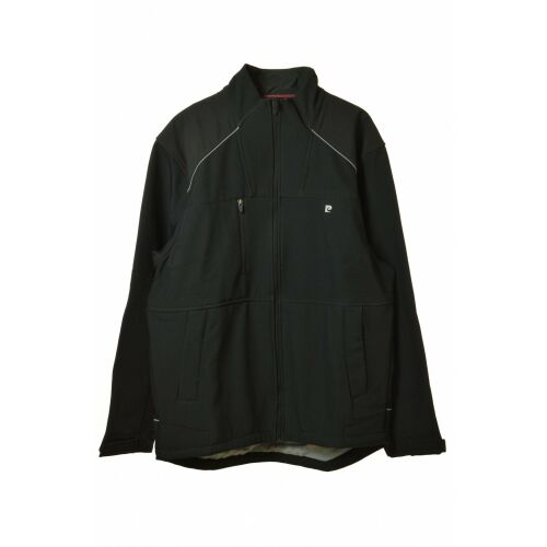 Pierre Cardin fekete polár bélésű férfi kabát - XL