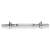 Spokey PRIAM 40 cm short barbell with threaded ends for weight plates