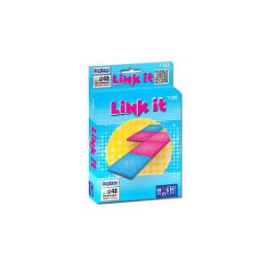 Link It logikai játék doboz, 48 kihívás, több szintű, logicus - Logikai játék