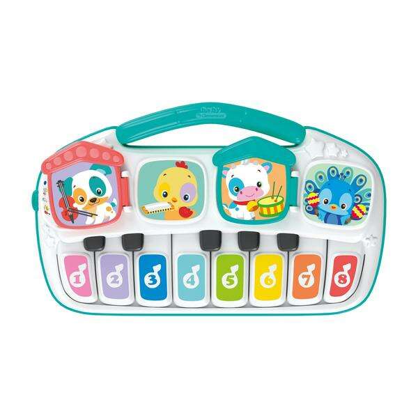 Clementoni Baby Állatos Zongora - Zenei Játék - 1,5 éves kortól