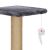 Springos dark grey cat tree with scratching post and toy
