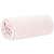 Springos pink fleece blanket rolled, soft and cozy