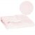 Fluffy blanket for 2 persons, 200x220cm, pale pink with embossed pattern 119860120