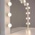 Close-up of Hollywood Pro dressing table LED bulbs
