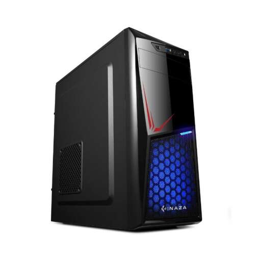 GeFors PRO MAXX Irodai Asztali PC rendszer, QuadCore™ ®A8-9600 3,40 Ghz, 16 GB DDR4 RAM, 500 GB HDD, Video Radeon R7 Graphics, DVD-RW