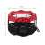 Collapsible Pet Playpen, 70cm Diameter, Red-Black 85165187