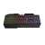 Black Havit KB488L gaming keyboard with RGB backlighting
