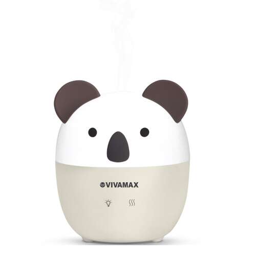 Vivamax Ultrahangos illóolaj párologtató Koala, fehér diffúzor koala mintával