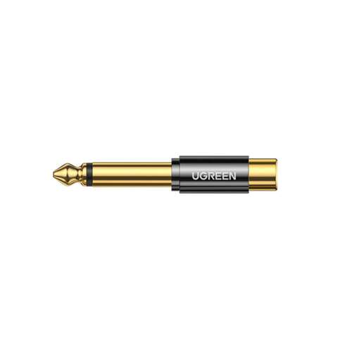 Ugreen AV169 6.35mm Jack to RCA Adapter, Gold Plated
