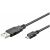 Goobay 60cm Fekete Micro USB Töltőkábel, USB-A - Micro-USB