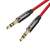 Baseus Yiven piros 3.5mm audio kábel csatlakozók