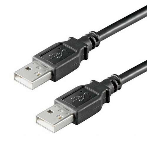 Close-up of Goobay USB 2.0 A to A Cable Connectors
