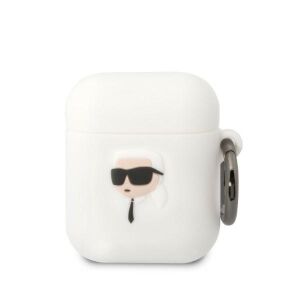 Karl Lagerfeld AirPods Tok - Szilikon - Fehér